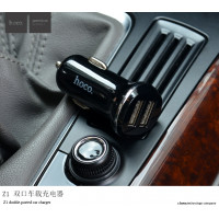 Адаптер автомобільний Hoco Z1 |2USB, 2.1А|