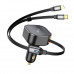 Адаптер автомобільний Hoco Clever PD30W Car charger with telescopic cable NZ13 (Type-C + iP)