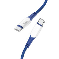 Кабель Hoco Type-C to Type-C Ferry charging data cable X70 |1m, 60W, 3A|