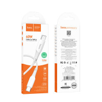 Кабель Hoco Type-C to Type-C Ferry charging data cable X70 |1m, 60W, 3A|