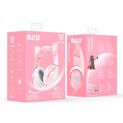 Навушники ONIKUMA Bluetooth Gaming CAT with LED B100 (B20) |BT5.0, 15-22h|