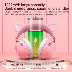 Навушники ONIKUMA Bluetooth Gaming CAT with LED B100 (B20) |BT5.0, 15-22h|