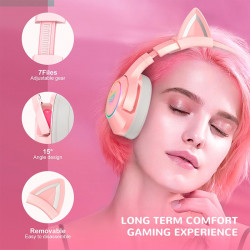 Навушники ONIKUMA Gaming CAT with LED K9 |3.5mm|