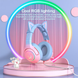 Навушники ONIKUMA Gaming CAT Gradient with RGB K9 |3.5mm|