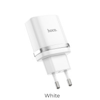 Адаптер мережевий Hoco Smart FCP / AFC C12Q |1USB, 3A, 18W, QC3.0|