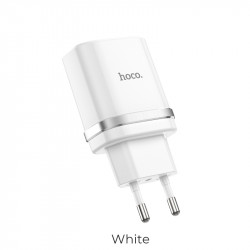 Адаптер мережевий Hoco Smart FCP / AFC C12Q |1USB, 3A, 18W, QC3.0|