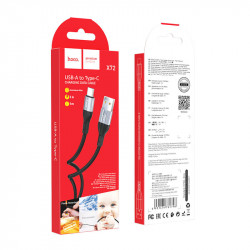 Кабель Hoco Type-C Creator silicone charging data cable X72 |1m, 3A|
