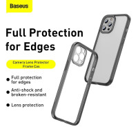 Чохол BASEUS Camera Lens Protector Frame Case Для Iphone 12 Pro Max (FRAPIPH67N-02)