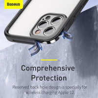 Чохол BASEUS Camera Lens Protector Frame Case Для Iphone 12 Pro Max (FRAPIPH67N-02)