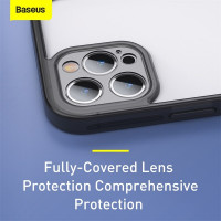 Чохол BASEUS Camera Lens Protector Frame Case Для Iphone 12 Pro Max (FRAPIPH67N-02)