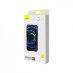 Захисне скло BASEUS 0.3 mm Full-glass Super porcelain crystal Tempered Glass Film для Iphone 12 Mini |2pcs| (SGAPIPH54N-LI02)