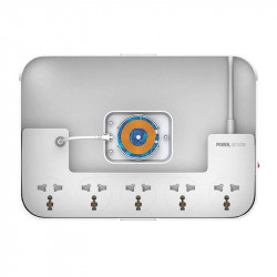 Подовжувач мережевий LDNIO Management Power Strip Box SN5310W |15W Qi/1Type-C/2USB, QC/PD, 5 Sockets, 30W/10A|