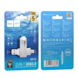 Флешка HOCO Wise USB3. 0 Type-C OTG USB flash drive UD10 64GB