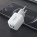 Адаптер мережевий Hoco Micro USB Cable Briar dual Port charger set N8 |2USB, 2.4A| (Safety Certified)