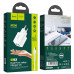 Адаптер мережевий Hoco Type-C Cable Briar dual Port charger set N8 |2USB, 2.4A| (Safety Certified)