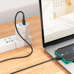 Кабель Hoco Type-C Victory charging data cable X83 |1m, 3A|