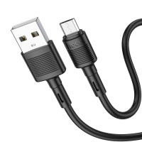 Кабель Hoco Micro USB Victory charging data cable X83 |1m, 2.4A|