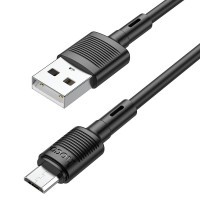 Кабель Hoco Micro USB Victory charging data cable X83 |1m, 2.4A|