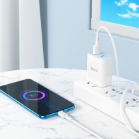 Кабель Hoco Micro USB Victory charging data cable X83 |1m, 2.4A|