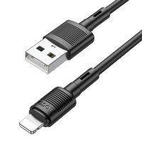 Кабель Hoco Lightning Victory charging data cable X83 |1m, 2.4A|