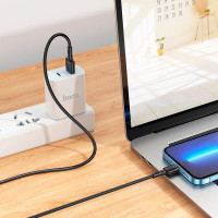 Кабель Hoco Lightning Victory charging data cable X83 |1m, 2.4A|