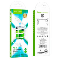 Кабель Hoco Lightning Victory charging data cable X83 |1m, 2.4A|
