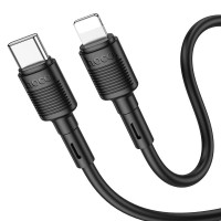Кабель Hoco Type-C to Lightning Victory PD charging data cable X83 |1m, 20W|
