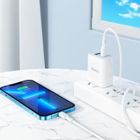Кабель Hoco Type-C to Lightning Victory PD charging data cable X83 |1m, 20W|
