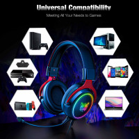 Навушники ONIKUMA Gaming with LED X10