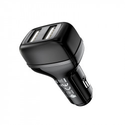 Адаптер автомобільний HOCO Leader Z36 |2USB, 2.4A|
