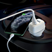 Адаптер автомобільний HOCO Leader Z36 |2USB, 2.4A|