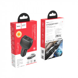 Адаптер автомобільний Hoco Micro USB Cable Leader Z36 |2USB, 2.4A|