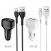 Адаптер автомобільний Hoco Micro USB Cable Leader Z36 |2USB, 2.4A|