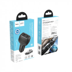 Адаптер автомобільний Hoco Type-C Cable Leader Z36 |2USB, 2.4A|