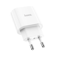 Адаптер мережевий HOCO Metro single port charger C94A |1Type-C, 20W/3A, PD/QC|