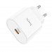 Адаптер мережевий HOCO Metro single port charger C94A |1Type-C, 20W/3A, PD/QC|
