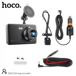 Відеореєстратор HOCO DI41 Driving recorder with rear camera |720p front/480p rear|