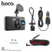 Відеореєстратор HOCO DI41 Driving recorder with rear camera |720p front/480p rear|
