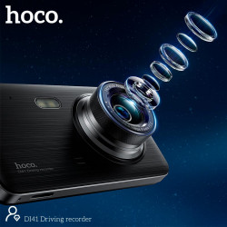 Відеореєстратор HOCO DI41 Driving recorder with rear camera |720p front/480p rear|