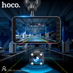 Відеореєстратор HOCO DI41 Driving recorder with rear camera |720p front/480p rear|