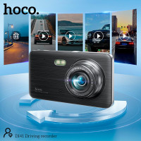 Відеореєстратор HOCO DI41 Driving recorder with rear camera |720p front/480p rear|