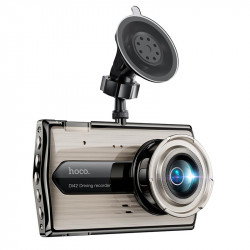 Відеореєстратор HOCO DI42 Driving recorder with rear camera |720p front/480p rear|