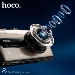 Відеореєстратор HOCO DI42 Driving recorder with rear camera |720p front/480p rear|