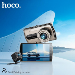 Відеореєстратор HOCO DI42 Driving recorder with rear camera |720p front/480p rear|