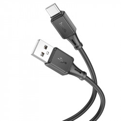 Кабель Hoco Type-C Assistant silicone charging data cable X101 |1m, 3A|