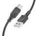 Кабель Hoco Type-C Assistant silicone charging data cable X101 |1m, 3A|