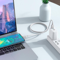 Кабель Hoco Type-C Assistant silicone charging data cable X101 |1m, 3A|