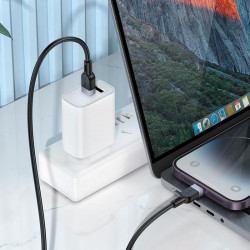 Кабель Hoco Type-C to Lightning Energy silicone charging data cable X109 |1m, 27W|