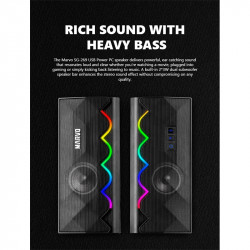 Акустика MARVO Wireless Speaker SG-269 |2x5W, RGB|