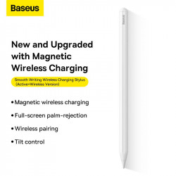 Стилус Baseus Smooth Writing Wireless Charging Stylus (Active + Wireless Version) (SXBC020102|